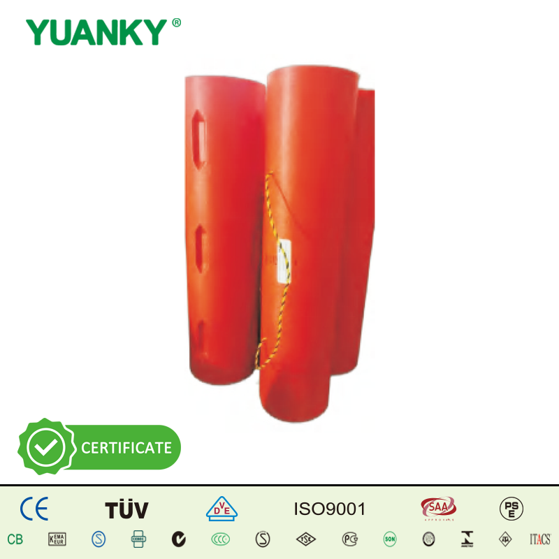 Insulating ABS Pole Shield Cover High Voltage Safety Pole Protector For Power Line Maintenance