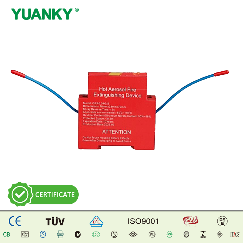 YUANKY QRR0.02G/S XF499.12010 CE Fire Extinguishing Device