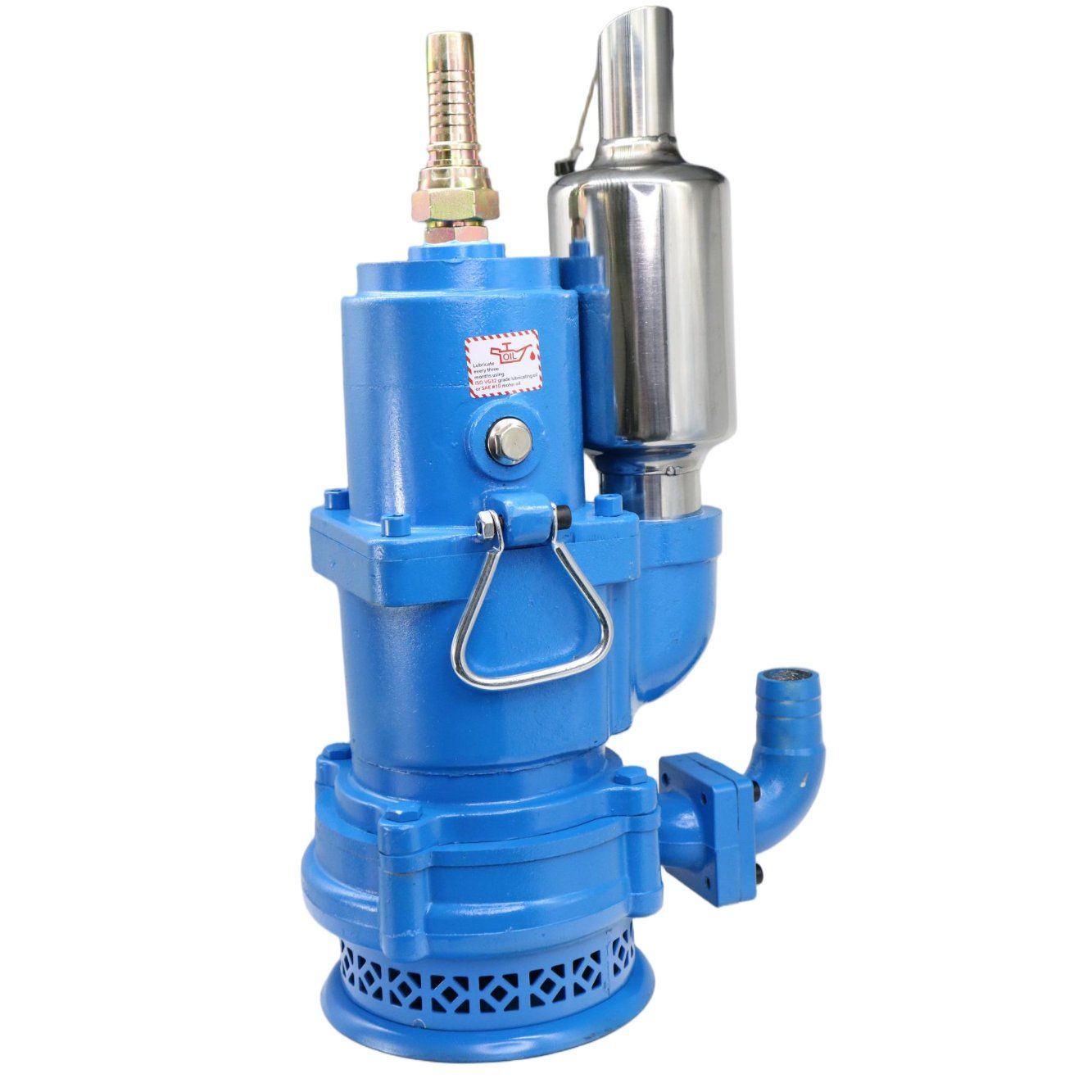 Pompa Bah Pneumatik Seri YUANK SP-SP30-80, Tekanan Udara 0,3Mps-0,7Mpa, Angkat Terukur 60mtrs-80mtrs, Kecepatan Pompa Udara 4500rpm-5000rpm