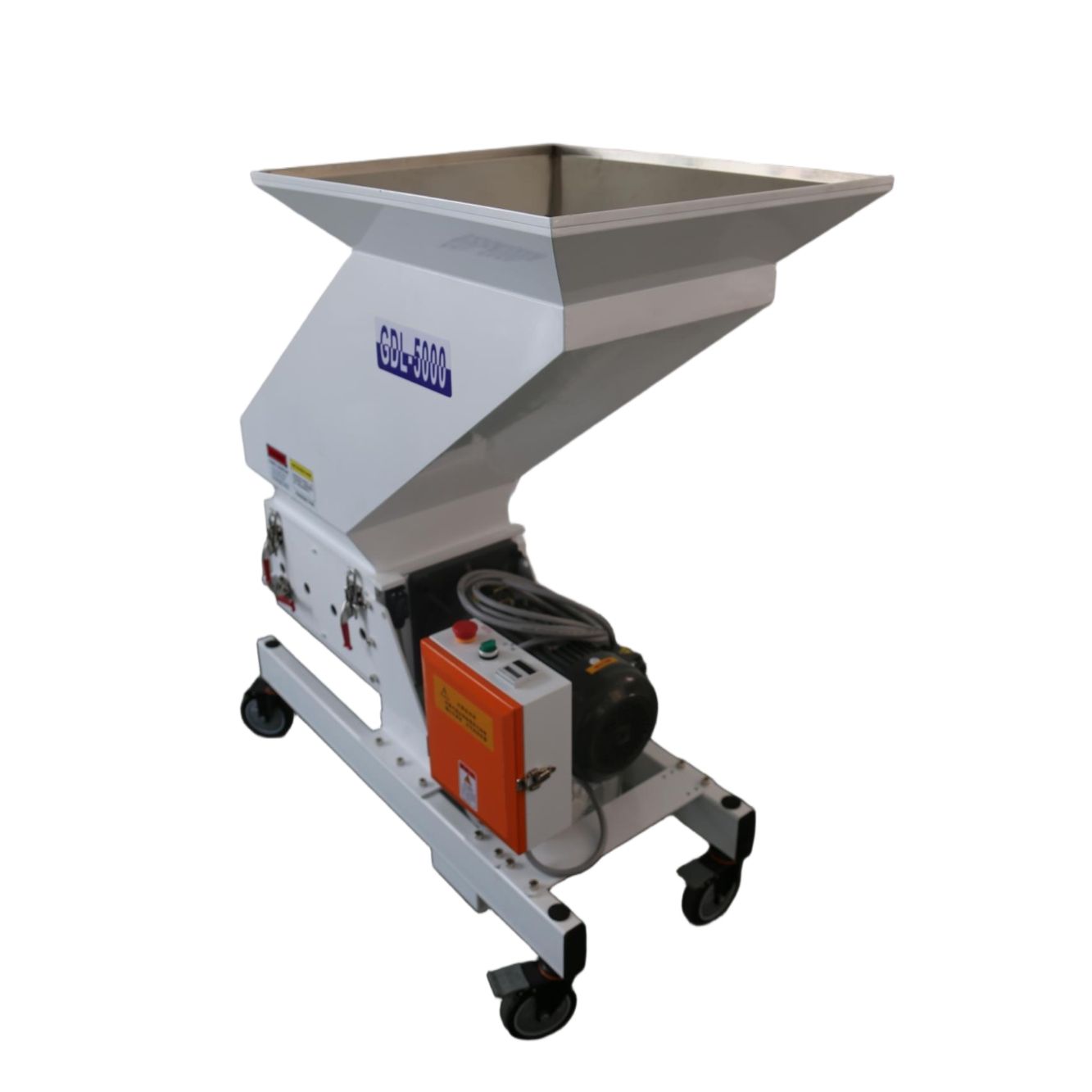 YUANKY GDL Series GDL-5000 Efficient Low-Speed Silent Beside-the-Press Crusher 3.7kW, 150RPM, Crushing Capacity 100-200(kg\h), Beside-the-Machine Granulator